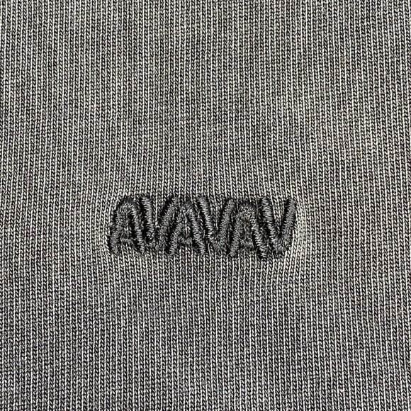 Avavav Unisex “Theo” Embroidered T-Shirt – Faded Black - Picture 6 of 12